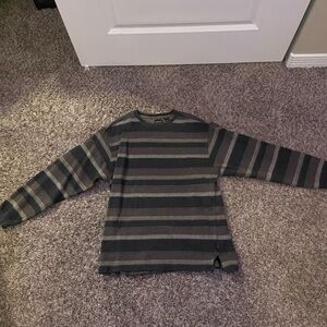 Arrow stripped brown long sleeve